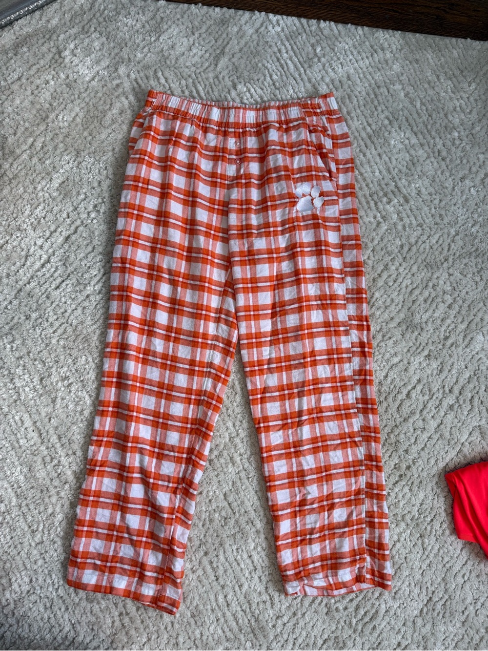 Clemson Plaid Pajama Pants